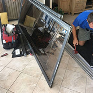 sliding glass door frame repair Reedley